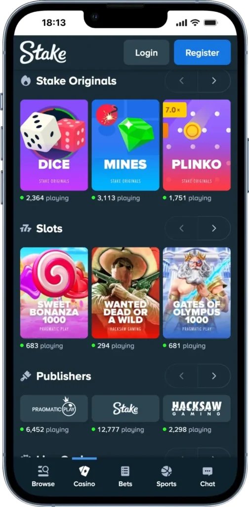 mobile app